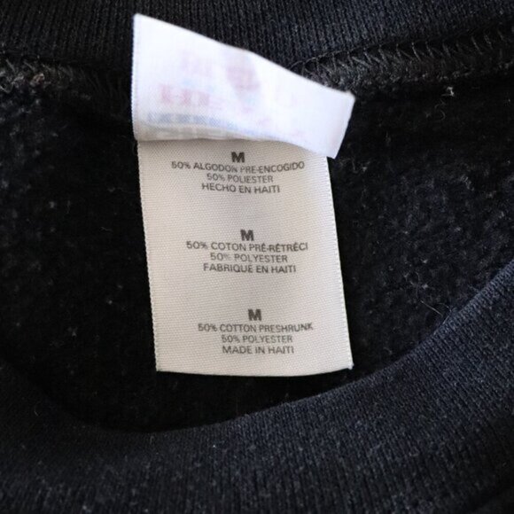 Virginia Beach Women's Sz M Navy Blue Casual Crewneck Pullover Stretch Sweater - Picture 11 of 12